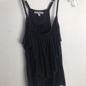 Black tank top